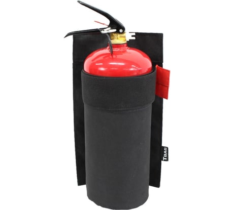 Крепление под огнетушитель Tplus 2л в багажник автомобиля оксфорд 600, чёрный T018493