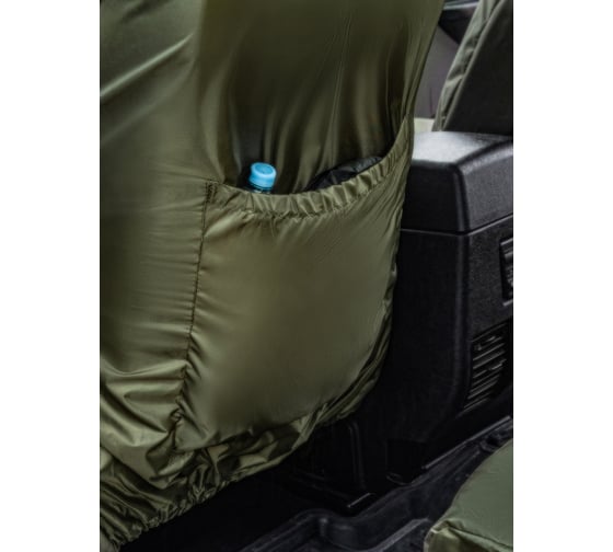 Комплект грязезащитных чехлов Tplus в автомобиль, олива T013750