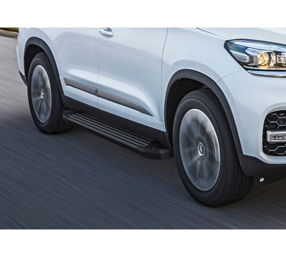 Пороги на авто Rival Chery Tiggo 7/7 Pro/7 Pro Max/8/8 Pro/8 Pro Max/Exeed LX, 180 см F180ALB.0905.2