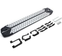 Пороги на авто Rival bmw-style круг для chery tiggo 4/4 Pro, 173 см, 2 шт, AL D173AL.0905.2