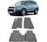 Ковры в салон автомобиля Eva Smart chevrolet captiva (c140) 5мест 2011 - 2018 эва сота коричневые c бежевой окантовкой 1118-A6A1-S 1
