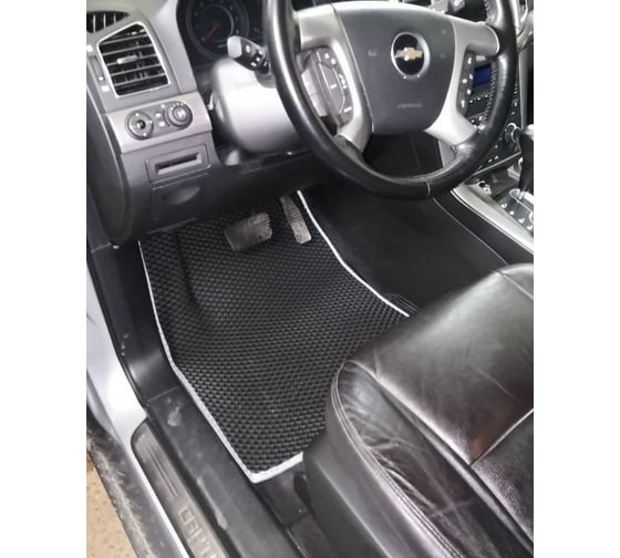 Ковры в салон автомобиля Eva Smart chevrolet captiva (c140) 5мест 2011 - 2018 эва сота бежевые c черной окантовкой 1118-A1B5-S