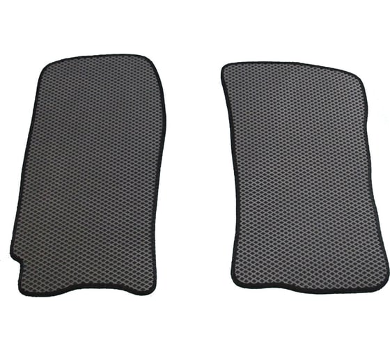 Ковры в салон автомобиля Eva Smart chevrolet lanos 2005 - 2009 эва сота бежевые c серой окантовкой 1128-A1B1-S 1