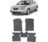 Ковры в салон автомобиля Eva Smart hyundai sonata v 2004 - 2010 эва сота чёрные c черной окантовкой 2097-B5B5-S 3