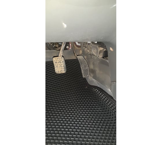 Ковры в салон автомобиля Eva Smart kia spectra вариант макси 3d 2005 - 2011 эва сота серые c бежевой окантовкой 3228-B1A1-S
