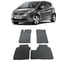 Ковры в салон автомобиля Eva Smart kia venga 2010 - 2017 эва сота коричневые c красной окантовкой 1385-A6A7-S 1