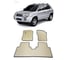 Ковры в салон автомобиля Eva Smart hyundai tucson i 2004 - 2010 эва сота чёрные c коричневой окантовкой 1300-B5A6-S 1