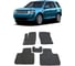 Ковры в салон автомобиля Eva Smart land rover freelander ii 2006 - 2014 эва сота чёрные c синей окантовкой 1394-B5B2-S 1
