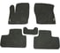 Ковры в салон автомобиля Eva Smart land rover freelander ii 2006 - 2014 эва сота чёрные c синей окантовкой 1394-B5B2-S 3