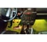 Ковры в салон автомобиля Eva Smart land rover freelander ii 2006 - 2014 эва сота чёрные c синей окантовкой 1394-B5B2-S 4