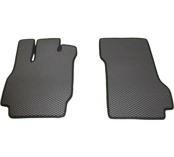 Ковры в салон автомобиля Eva Smart toyota voxy r70 правый руль 8мест 2007 - 2010 эва сота серые c бежевой окантовкой 2667-B1A1-S