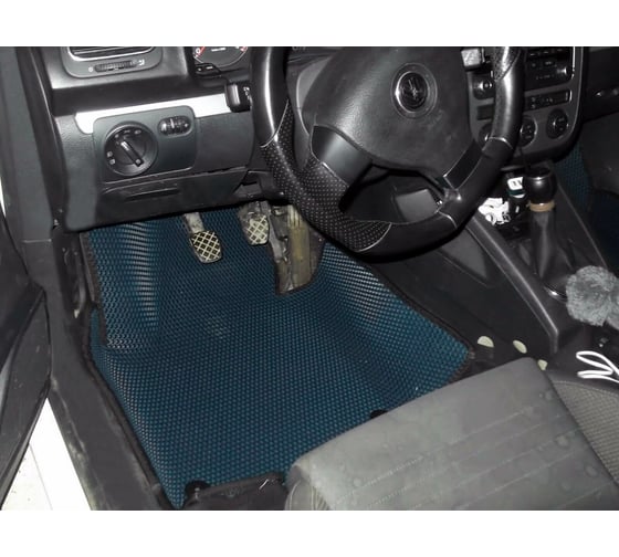 Ковры в салон автомобиля Eva Smart volkswagen golf vi вариант макси 3d 2009 - 2012 эва сота серые c красной окантовкой 3378-B1A7-S