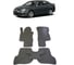 Ковры в салон автомобиля Eva Smart volkswagen jetta v 2005 - 2011 эва сота чёрные c синей окантовкой 1870-B5B2-S 1