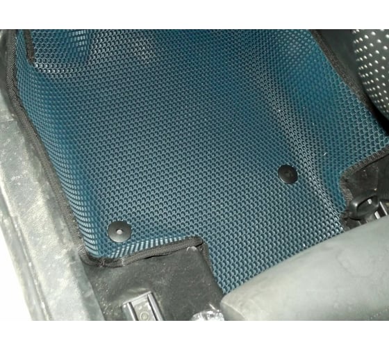 Ковры в салон автомобиля Eva Smart volkswagen jetta vi вариант макси 3d 2010 - 2018 эва сота бежевые c синей окантовкой 3379-A1B2-S