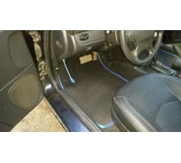 Ковры в салон автомобиля Eva Smart chrysler sebring 2003 - 2006 эва сота коричневые c коричневой окантовкой 2109-A6A6-S