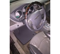 Ковры в салон автомобиля Eva Smart chrysler sebring iii 2006 - 2010 эва сота серые c красной окантовкой 3712-B1A7-S