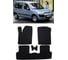 Ковры в салон автомобиля Eva Smart citroen berlingo i 2002 - 2012 эва сота коричневые c синей окантовкой 1146-A6B2-S 1
