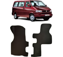Ковры в салон автомобиля Eva Smart volkswagen t4 caravelle 1991 – 2003 эва сота чёрные c красной окантовкой 3130-B5A7-S