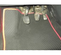 Ковры в салон автомобиля Eva Smart citroen ds4 2010 - 2015 эва сота бежевые c бежевой окантовкой 3743-A1A1-S