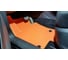 Ковры в салон автомобиля Eva Smart volkswagen tiguan i 2007 - 2016 эва сота коричневые c черной окантовкой 1883-A6B5-S 4
