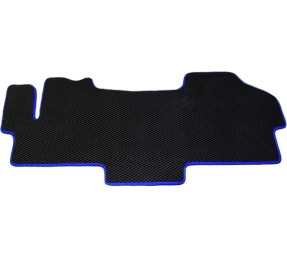 Ковры в салон автомобиля Eva Smart citroen jumper 2006 - 2013 эва сота коричневые c красной окантовкой 1157-A6A7-S