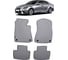 Ковры в салон автомобиля Eva Smart lexus is iii 2013 - эва сота бежевые c коричневой окантовкой 2889-A1A6-S 1