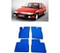 Ковры в салон автомобиля Eva Smart daewoo espero 1990 - 1999 эва сота чёрные c бежевой окантовкой 2804-B5A1-S 1