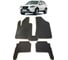 Ковры в салон автомобиля Eva Smart hyundai santa fe ii 5мест 2006 - 2010 эва сота серые c серой окантовкой 1287-B1B1-S 1