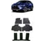 Ковры в салон автомобиля Eva Smart lexus rx iv 7мест 2015 - эва сота серые c бежевой окантовкой 3697-B1A1-S 1