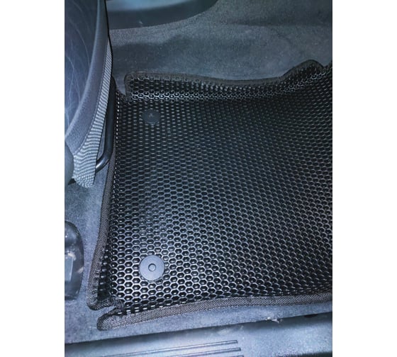 Ковры в салон автомобиля Eva Smart volvo s40 ii вариант макси 3d 2004 - 2012 эва сота бежевые c серой окантовкой 3301-A1B1-S