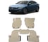 Ковры в салон автомобиля Eva Smart volvo s60 ii 2010 - 2018 эва сота серые c красной окантовкой 1896-B1A7-S 1