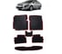 Ковры в салон автомобиля Eva Smart hyundai solaris i вариант макси 3d 2011 - 2017 эва сота серые c серой окантовкой 2691-B1B1-S 1
