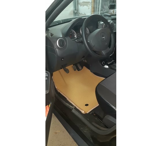 Ковры в салон автомобиля Eva Smart renault duster i вариант макси 3d 2011 - 2015 эва сота серые c серой окантовкой 3259-B1B1-S