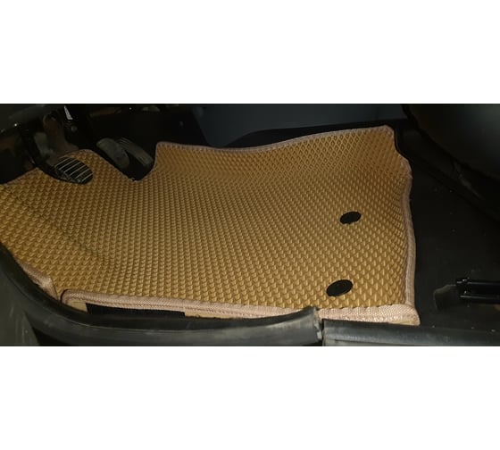 Ковры в салон автомобиля Eva Smart renault duster i вариант макси 3d 2011 - 2015 эва сота серые c серой окантовкой 3259-B1B1-S