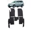 Ковры в салон автомобиля Eva Smart suzuki grand vitara xl-7 рестайлинг 7мест 2003 - 2006 эва сота серые c серой окантовкой 3055-B1B1-S 1