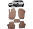 Ковры в салон автомобиля Eva Smart volvo xc70 ii 2007 - 2013 эва сота коричневые c коричневой окантовкой 1903-A6A6-S 1