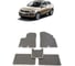 Ковры в салон автомобиля Eva Smart zotye t600 2013 - эва сота серые c синей окантовкой 2376-B1B2-S 1