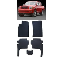 Ковры в салон автомобиля Eva Smart zx grand tiger вариант макси 3d 2007 - 2013 эва сота серые c синей окантовкой 3528-B1B2-S