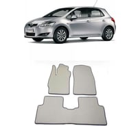 Ковры в салон автомобиля Eva Smart toyota auris i 2006 - 2012 эва сота серые c красной окантовкой 1788-B1A7-S