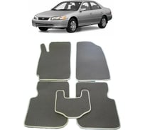 Ковры в салон автомобиля Eva Smart toyota camry (xv20) 1996 - 2001 эва сота серые c бежевой окантовкой 2323-B1A1-S