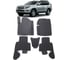 Ковры в салон автомобиля Eva Smart toyota land cruiser prado 150 вариант макси 3d 2009 - 2013 эва сота чёрные c черной окантовкой 2425-B5B5-S 1