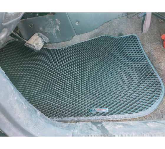 Ковры в салон автомобиля Eva Smart toyota rav 4 i (xa10) 1995 - 2000 эва сота серые c черной окантовкой 1834-B1B5-S