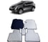 Ковры в салон автомобиля Eva Smart toyota rav 4 iv (сa40) вариант макси 3d 2012 - 2019 эва сота серые c коричневой окантовкой 2593-B1A6-S 1