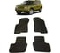 Ковры в салон автомобиля Eva Smart jeep liberty (patriot) mk 2007 - эва сота чёрные c бежевой окантовкой 1993-B5A1-S 1