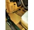 Ковры в салон автомобиля Eva Smart jeep wrangler ii (tj) 3дв 1996 - 2006 эва сота коричневые c черной окантовкой 3574-A6B5-S 4