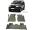 Ковры в салон автомобиля Eva Smart uaz patriot (люкс) 2005 - 2013 эва сота чёрные c коричневой окантовкой 2117-B5A6-S 1