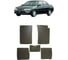 Ковры в салон автомобиля Eva Smart toyota corona (t190) правый руль 1992 - 1998 эва сота серые c бежевой окантовкой 3776-B1A1-S 1