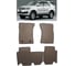 Ковры в салон автомобиля Eva Smart toyota fortuner кроссовер 5мест 2005 - 2015 эва сота бежевые c синей окантовкой 2515-A1B2-S 1