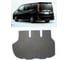 Ковры в салон автомобиля Eva Smart toyota noah iii (r80) правый руль минивэн 4места 2014 - эва сота коричневые c серой окантовкой 3150-A6B1-S 3