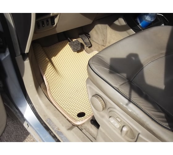 Ковры в салон автомобиля Eva Smart renault espace iv 5мест 2002 - 2012 эва сота бежевые c бежевой окантовкой 1690-A1A1-S